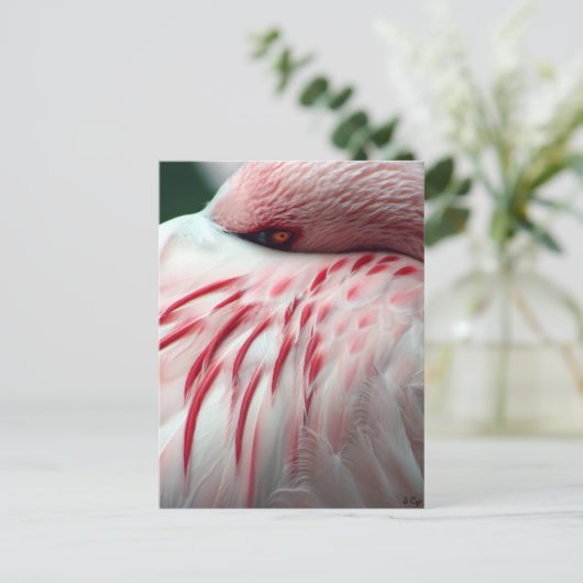 Peek a Boo Briefkaart (Staand voorkant)