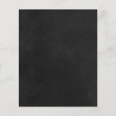 Peek-A-Boo Budget Halloween Baby shower Uitnodigin (Achterkant)