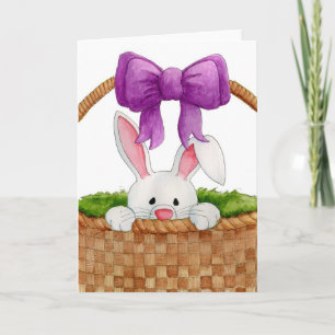 Peek-a-Boo Bunny Card Feestdagen Kaart
