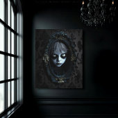 Peek-a-boo Canvas Afdruk