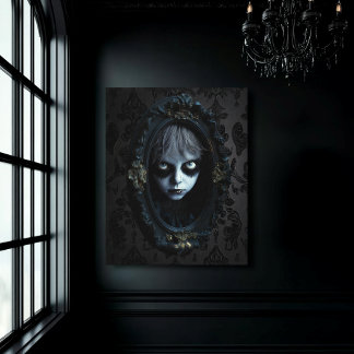 Peek-a-boo Canvas Afdruk