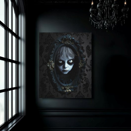 Peek-a-boo Canvas Afdruk