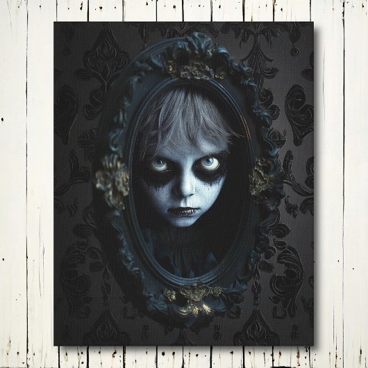 Peek-a-boo Canvas Afdruk