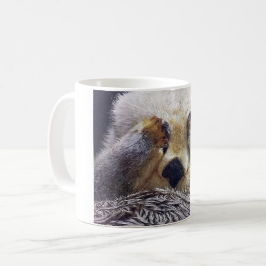 PEEK-A-BOO COMICAL OTTER MOK (Voorkant links)