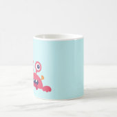 Peek-a-Boo - Cute Crab Koffiemok (Center)