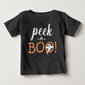 Peek a Boo Cute Spooky Ghost Funny Halloween Quote (Voorkant)