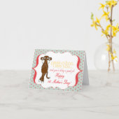 PeeK-A-Boo First-Moederdag-kaart Kaart (Gele Bloem)