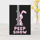 Peek A Boo Funny Friend Card Kaart (Gele Bloem)