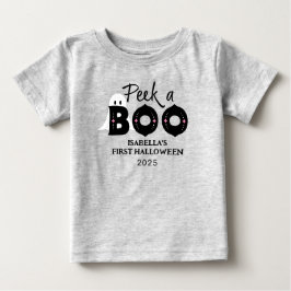 Peek A Boo Gepersonaliseerde Baby's 1st Halloween