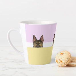 "Peek a Boo" German Shepherd Dog | Latte Mok