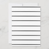 Peek a Boo Ghost Pastel Paarse Halloween Verjaarda Kaart (Achterkant)