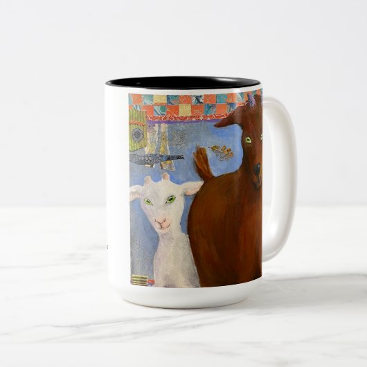 Peek-a-boo! Goat Mok - grappige geitjes bij elke k (Voorkant rechts)