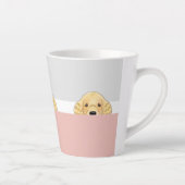 "Peek a Boo" Golden Retriever Dog | Latte Mok (Rechts)