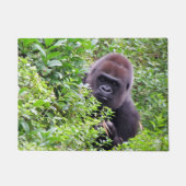 Peek-A-Boo Gorilla Doormat Deurmat (Voorkant)
