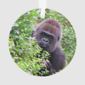 Peek-A-Boo Gorilla Ornament (achterkant)