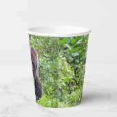Peek-A-Boo Gorilla Paper cup Papieren Bekers (Rechts)