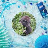 Peek-A-Boo Gorilla — Papieren Borden Bordje (Feest)