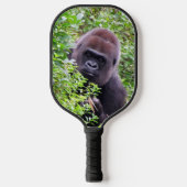 Peek-A-Boo Gorilla Pickleball Paddle (Voorkant)