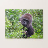 Peek-A-Boo Gorilla Puzzle Legpuzzel (Horizontaal)