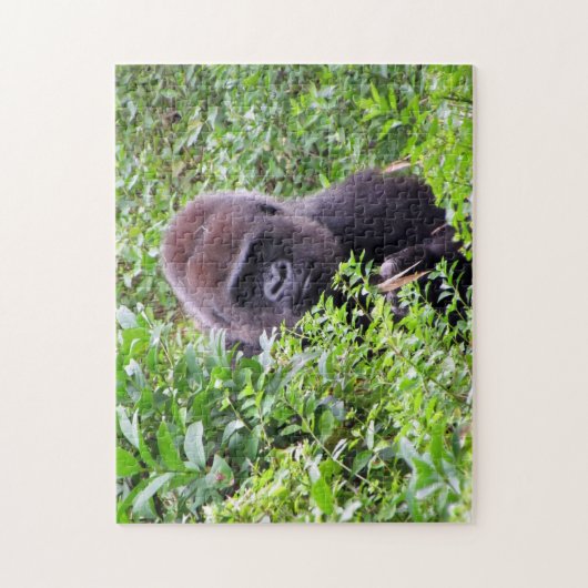 Peek-A-Boo Gorilla Puzzle Legpuzzel (Verticaal)