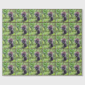 Peek-A-Boo Gorilla Wrapping Paper Roll Cadeaupapier (Vlak)