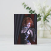 Peek A Boo Gothic Fantasy Briefkaart (Staand voorkant)