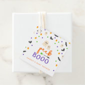 Peek a Boo Halloween Baby shower Bedankjes Labels (In situ)
