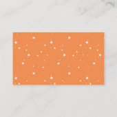 Peek a Boo Halloween Baby shower Boeken voor Baby Informatiekaartje (Achterkant)