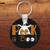 Peek A Boo Halloween T-shirts en cadeautjes Sleutelhanger (Voorkant)