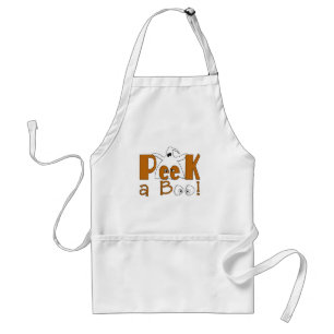 Peek A Boo Halloween T-shirts en cadeautjes Standaard Schort