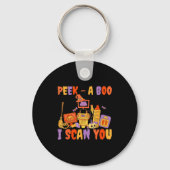 Peek A Boo I Scan You Soky Sonographer Ultrasound  Sleutelhanger (Voorkant)