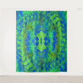 Peek-a-boo in het Zee... Wandkleed (Voorkant)