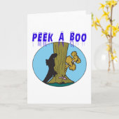 Peek A Boo Kaart (Gele Bloem)