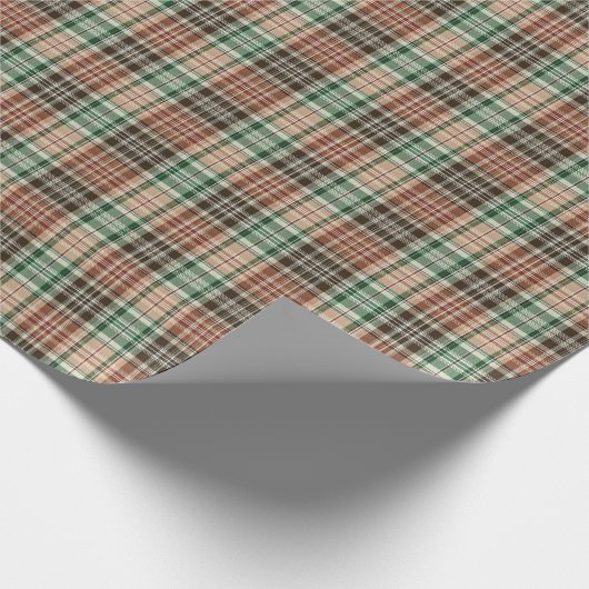 Peek-a-Boo Kitten Claus Cadeaupapier (Hoek)