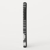 Peek-a-Boo Koala Mama en Baby Stripes Monogram Case-Mate iPhone Case (Achterkant/links)