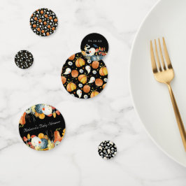 Peek-A-Boo | Little Ghost Halloween Baby shower Confetti