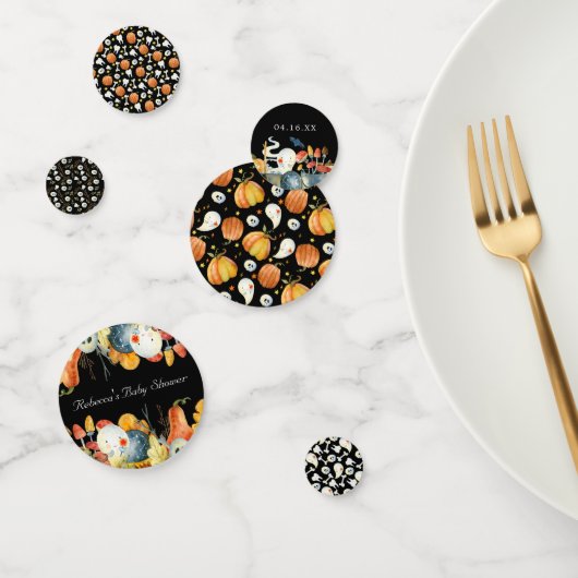 Peek-A-Boo | Little Ghost Halloween Baby shower Confetti (Groep)