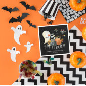 Peek-A-Boo | Little Ghost Halloween Baby shower Servet