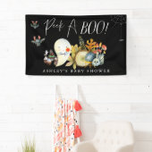 Peek-A-Boo | Little Ghost Halloween Baby shower Spandoek (Insitu)