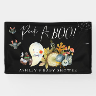 Peek-A-Boo   Little Ghost Halloween Baby shower Spandoek