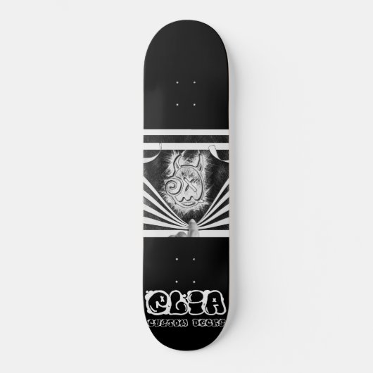 Peek-a-boo logo deck persoonlijk skateboard (Voorkant)