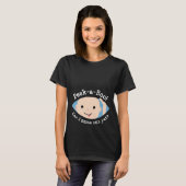 Peek-A-Boo moederschap T-Shirt (Voorkant volledig)