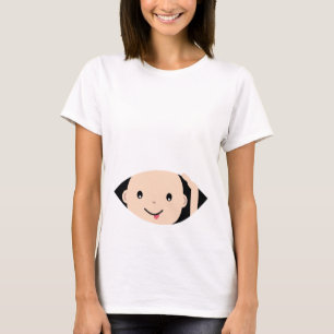 Peek-A-Boo moederschap T-Shirt