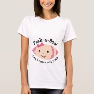 Peek-A-Boo moederschap T-Shirt