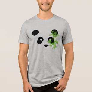 "Peek a Boo Panda" Tri-Blend Shirt