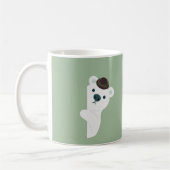 Peek-a-Boo - Polar Bear Koffiemok (Links)