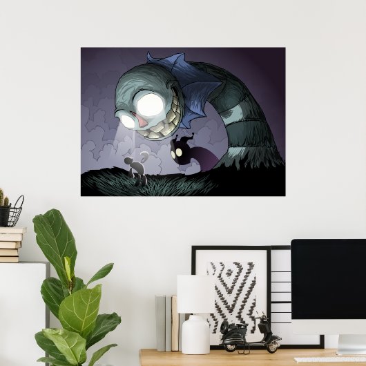 Peek A Boo Poster (Thuiskantoor)