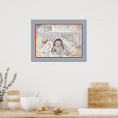 PEEK-A-BOO POSTER (Keuken)