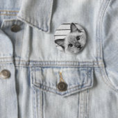 Peek-a-boo Ragdoll Ronde Button 5,7 Cm (In situ)