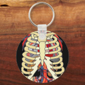 Peek a Boo Ribcage Sleutelhanger (Voorkant)